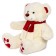 Soft toy "Bear Kelvin", milk color, 90 cm