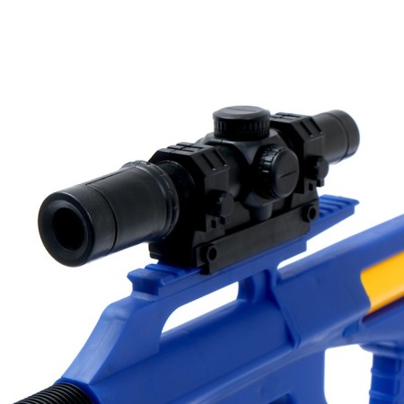 Blaster "Pomp -Aug", shoots soft balls, sight-3