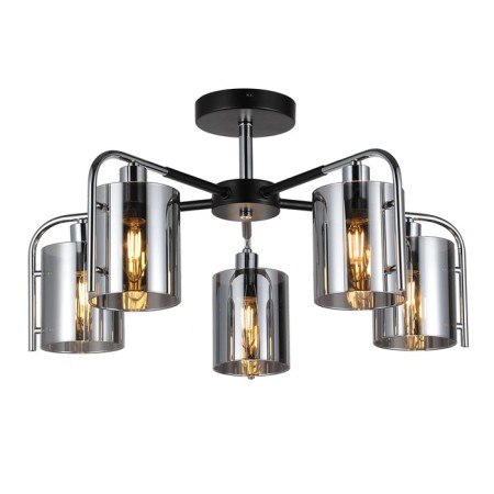 Ceiling lamp 5x40W E14, size 55x55x28 cm