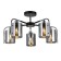Ceiling lamp 5x40W E14, size 55x55x28 cm