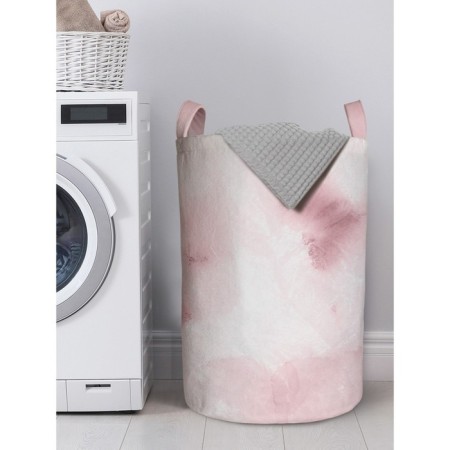 Basket for storage of things "pink smoke", size 40x60 cm