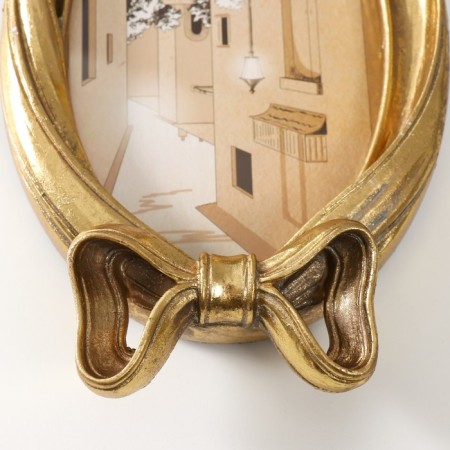 Photo frame Polystone 10x15 cm "Bant" gold 12.8x3.2x21.3 cm-2