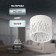 Lamp wall-flowing spot era OL54 WH, 85x80 mm, IP20, GX53, 15W, white color