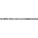 Bison drill, steel P6M5, cylindrical shank, 1.1 x 36 mm, class in