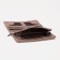 Women's wallet on magnets, brown color