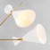 APART chandelier, 5x60W E14, color gold, white