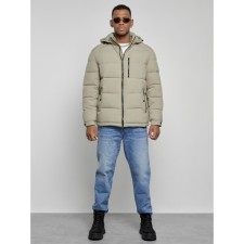 Sports male winter, size 58, light green color