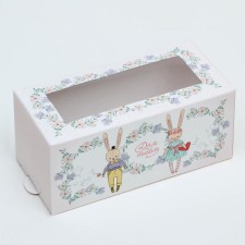 Box for Makarun, confectionery packaging 