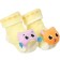 Gift set "rattles on pens and legs: animals", 4 pcs, crush me