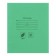 Notebook 12 sheets in the green cover cage, density 60 g/m2, whiteness 92%