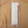 Lace embroidery, 55 mm × 13 ± 1 m, white color