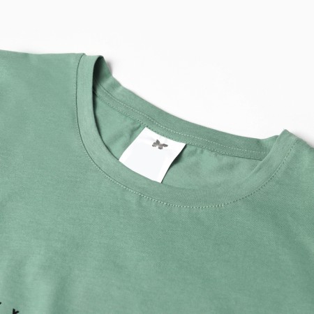 Women's T -shirt "World", green color, size 50-1