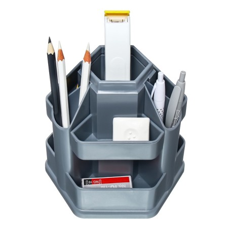 Organizer stand for the Erichkrause Office, Classic office, rotating, gray-4