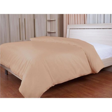Milewood with a zipper, size 175x210 cm, color is light brown