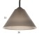 FORSHER "Arbat" 1x15W E27 Model: BR 01020 Black
