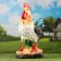 Garden figure "Rooster" 46x26cm