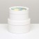 Set 2 in 1 round boxes "white" with a window, 21 x 11 - 18 x 10 cm