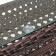 Coffee garden table from artificial rattan 75x45x50cm wenge