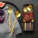 A set of two cutlery "Food as Art", 22.5 x 8 cm