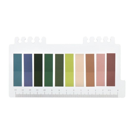 Block-filling with sticky edge plastic 20l x 10 colors pastel, 12mm x 45mm-1
