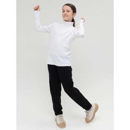 Jumper for girls, height 164 cm, white color-5