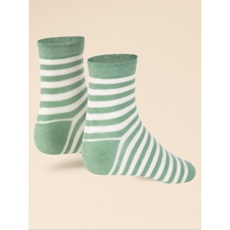 Nosk children's, size 14-16, milk, green color, 2 pcs-4