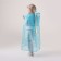 Ella carnival set, organza raincoat, braid, rod, crown, length 80 cm