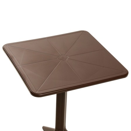 Square "SIEST" brown, 70 x 70 cm, height 48/73 cm-2