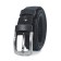 Children's belt, genuine leather, 1 size 85x3x25 cm, black