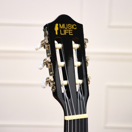 Classic guitar Music Life GQD-H38Y, Black, 97 cm-1