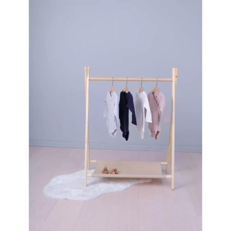 Body Kimono children with a long sleeve Rant Base, height 68 cm, color is light gray melange-7