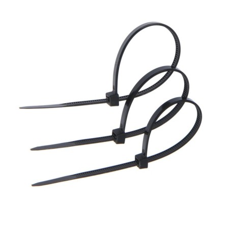 Clot of nylon tundra Krep, for screed, 3.6x150 mm, black, in packaging 100 pcs.-3