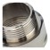 Adapter Stout FT-0008-112114, 1 "1/2x1" 1/4, internal/outer thread, nickel. brass