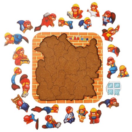 Puzzle-heading "Bobra-builders"-3
