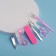 Manicure set, 6 items, color mix