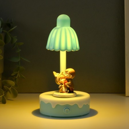 Souvenir plastic light "Baby gives heart" mix 8x8x16 cm-3