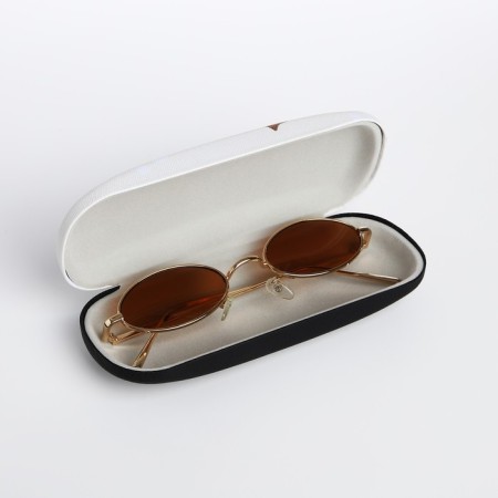 Glasses for glasses, 16 x 4 x 6 cm, cracker, beige color-4