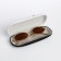Glasses for glasses, 16 x 4 x 6 cm, cracker, beige color