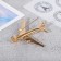 Brooch "Airplane" Color Gold