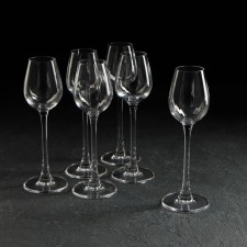A set of glasses for the COLUMBA Optic liquor, glass, 90 ml, 6 pcs
