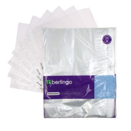 A4, 30 μm, berlingo, glossy, vertical, 100 pieces-1