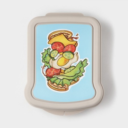 Busco sandwich, 17 × 13 × 4.2 cm, with KROK-MECE decor-4