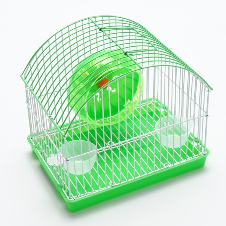 The rodent cell is equipped RT-2C, 23 x 16.5 x 20 cm, green (packing 30 pcs)-3