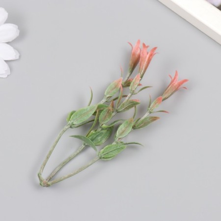 Artificial plant for creativity "Hippeastium" set of 6 pcs pink 11 cm-2