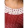 Women's dress, size 52, red color