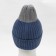 Hat for a boy, the color of the indigo/light gray, size 48-52 cm