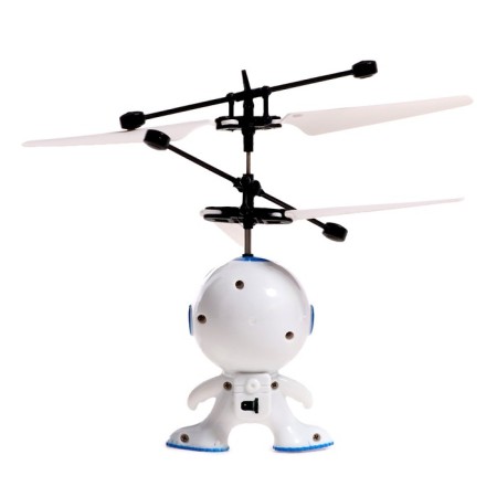 Flying toy "Cosmobot with Blaster", works on the battery, the color of mix-2
