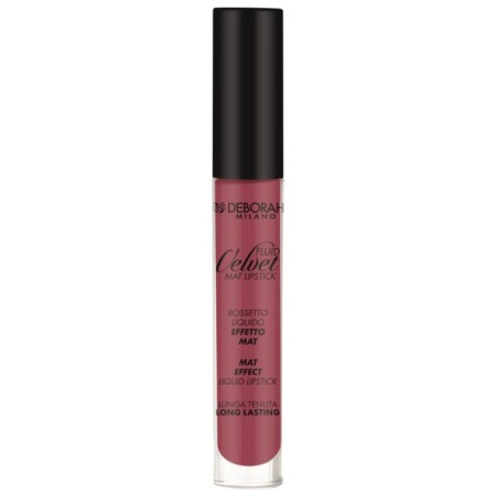 Lipstick matte liquid DEBorah Milano Fluid Velvet, tone 15 lilac, 4.5 g