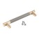 CAPPIO-REALING PELLILING, M/O 128 mm, Gold/Gray color