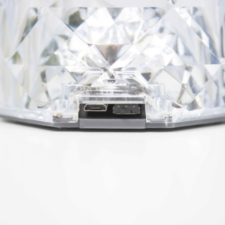 Table lamp "Crystal Castle" LED 1W 4000K USB sensory 9x9x21.5 cm Risalux-8